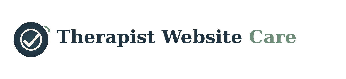 Therapist Website Care